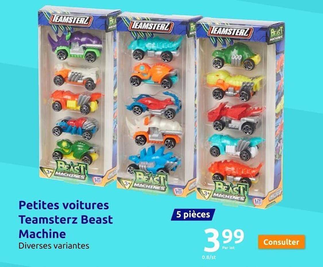 petites coitures teamsterz beast machine
