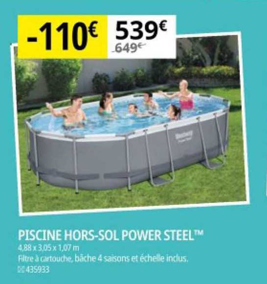 piscine hors-sol power steel bestway