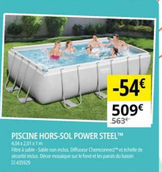 piscine hors-sol power steel bestway