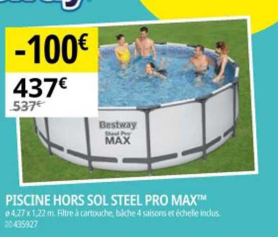 piscine hors sol steel pro max bestway