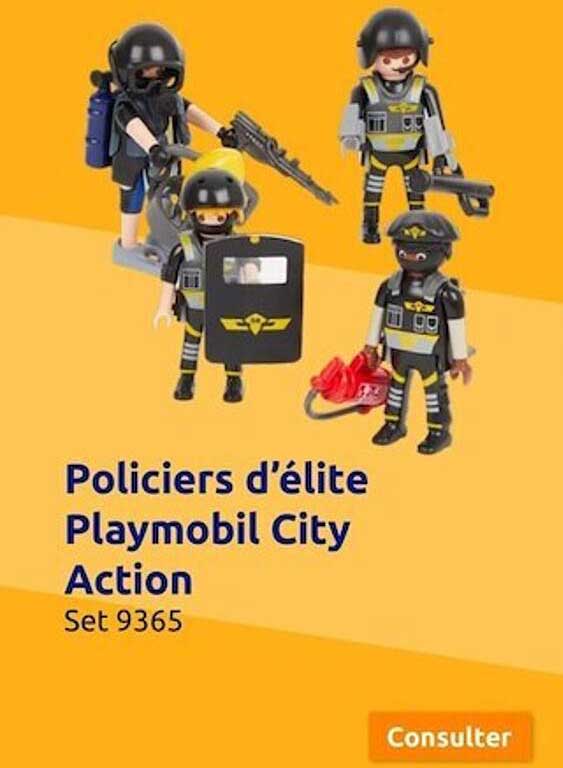 policiers d'elite playmobil city action