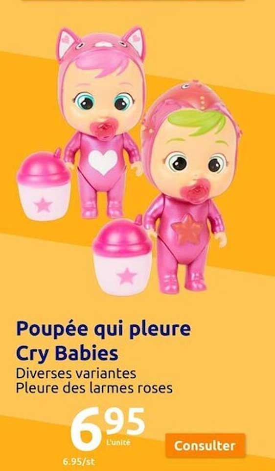 poupee qui pleure cry babies