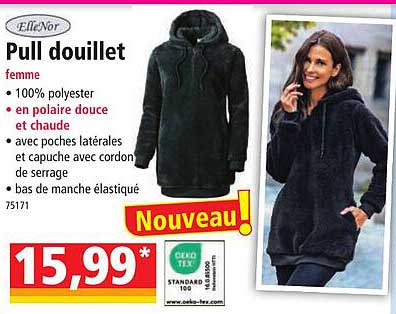 Pull Douillet Femme ElleNor