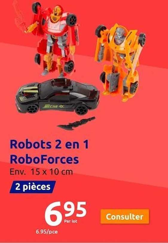 Robots 2 En 1 Roboforces