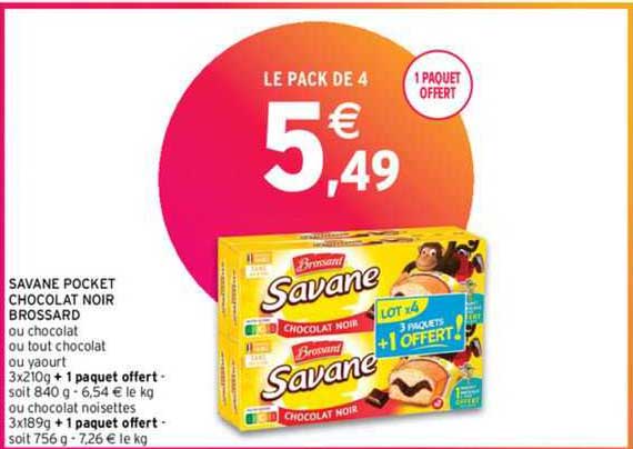 Savane Pocket Chocolat Noir Brossard