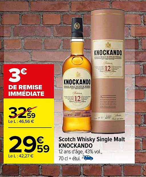 scotch whisky single malt knockando