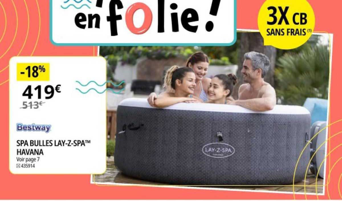 spa bulles lay-z-spa havana bestway