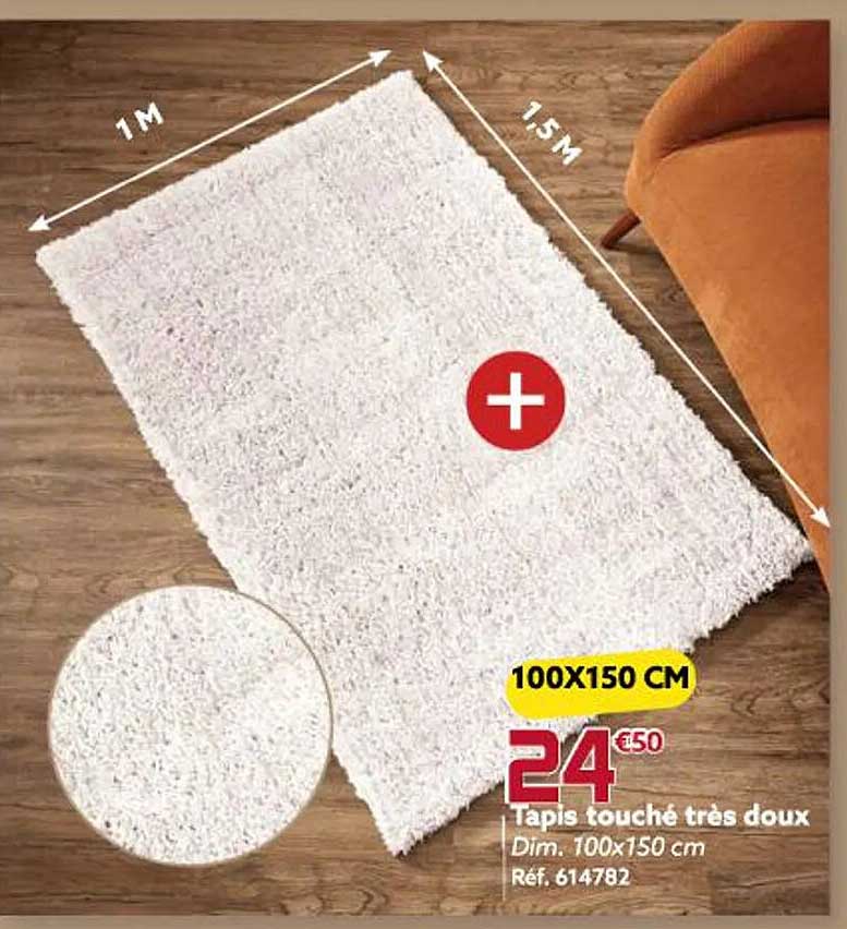 tapis touché très doux