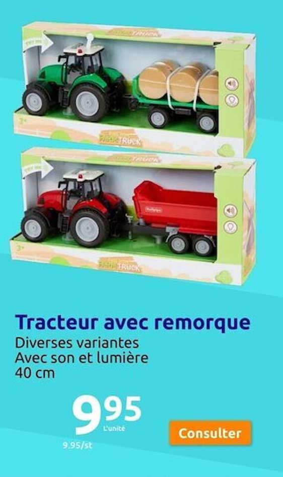 Tracteur Avec  Remorque