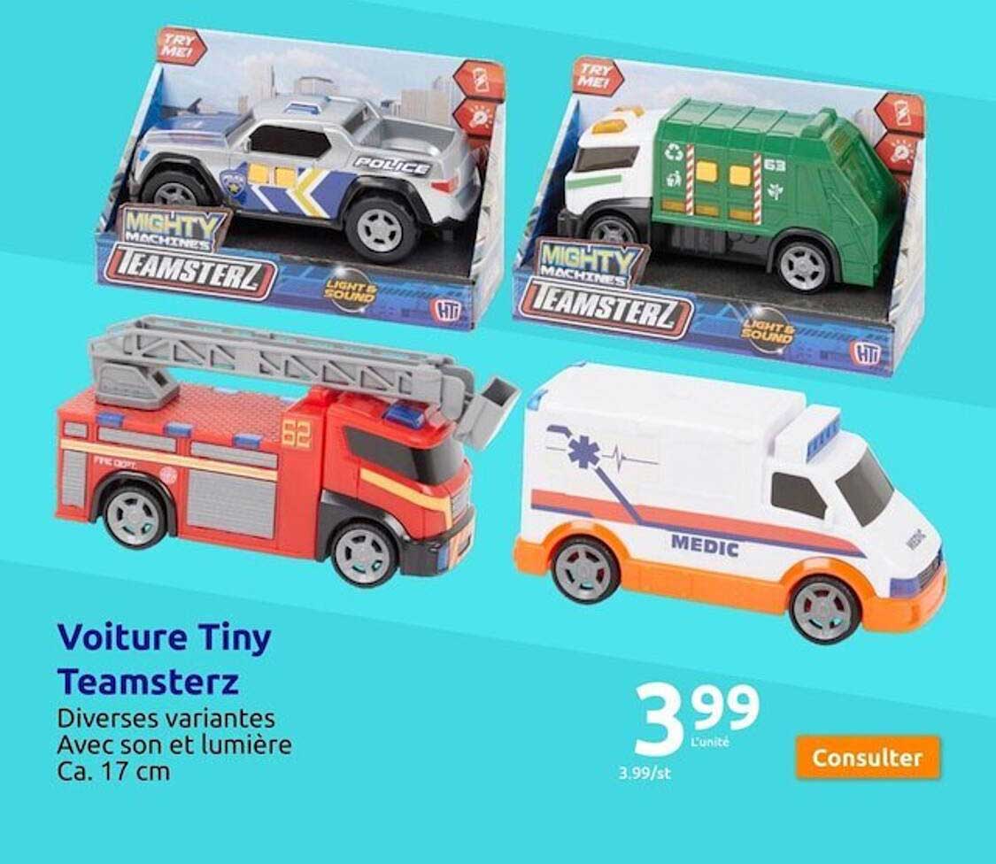 Voiture Tiny Teamsterz