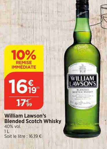 william lawson's blended scotch whisky