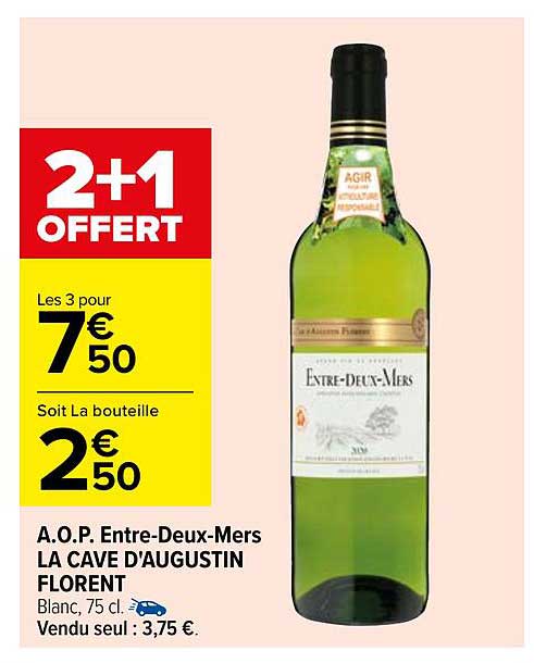 a.o.p. entre-deux-mers la cave d'augustin florent