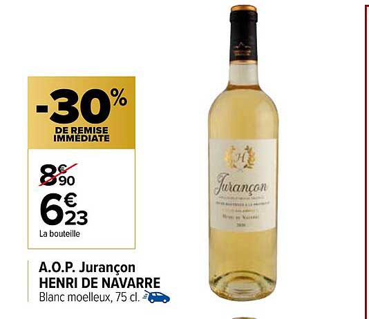 a.o.p. jurançon henri de navarre