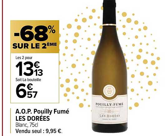a.o.p. pouilly fumé les dorées