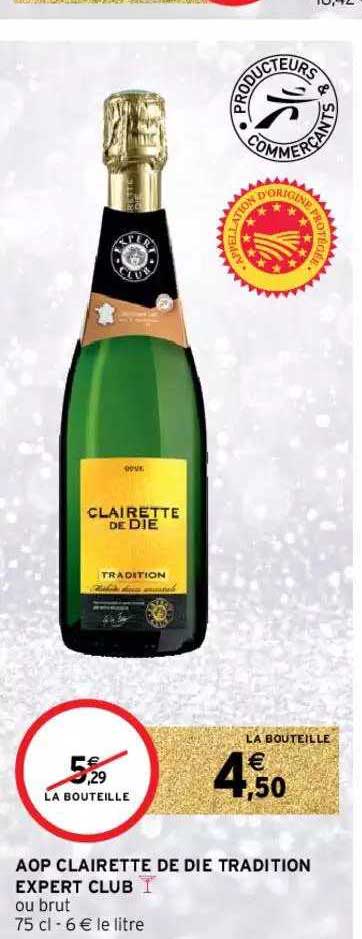 aop clairette de die tradition expert club