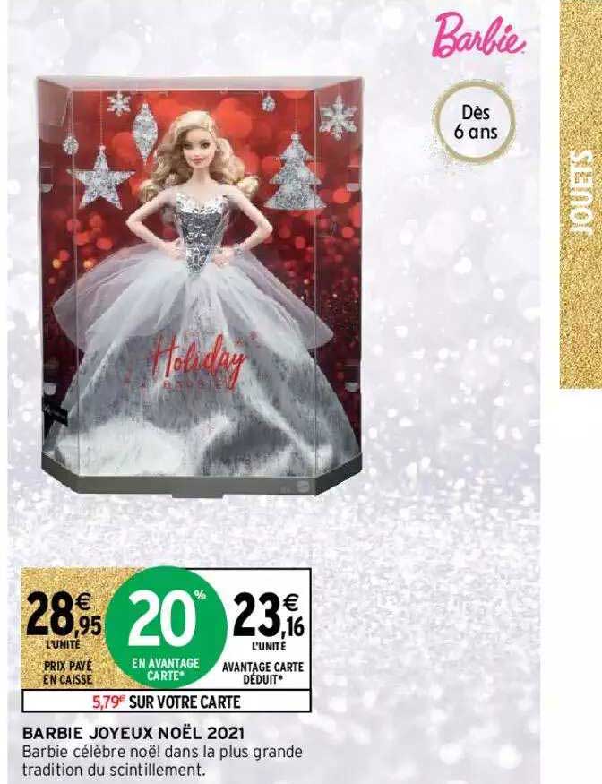 barbie joyeux noël 2021