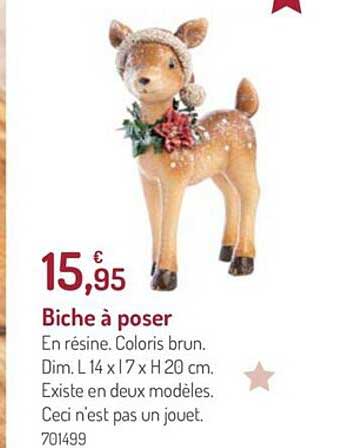 biche à poser