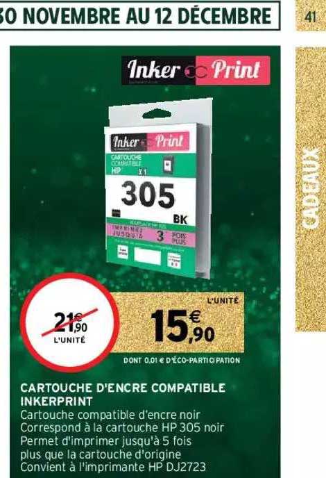 cartouche d'encre compatible inkerprint