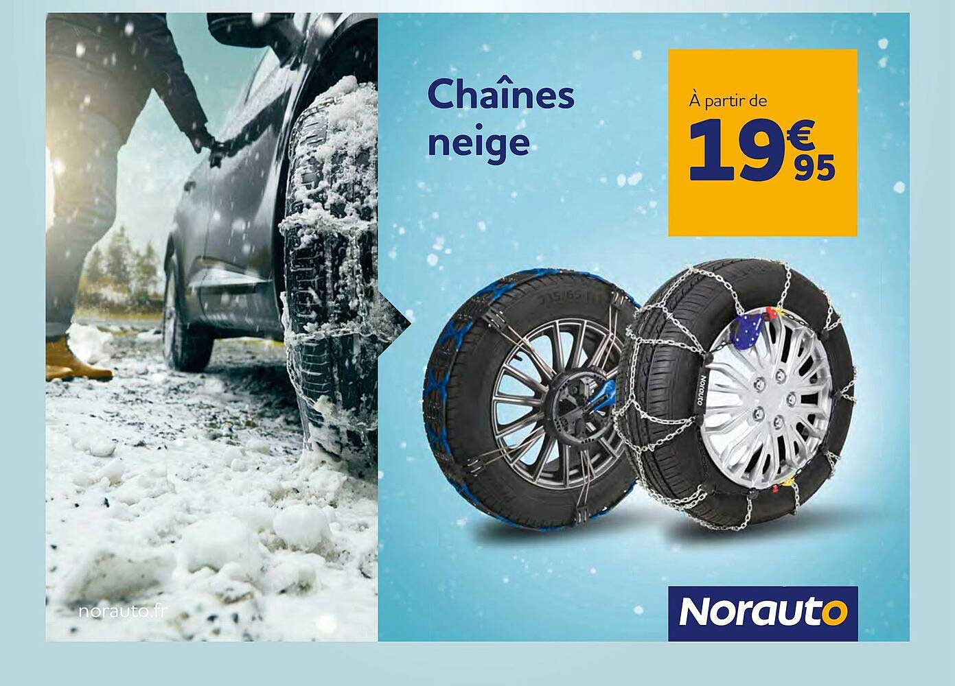 chaînes neige