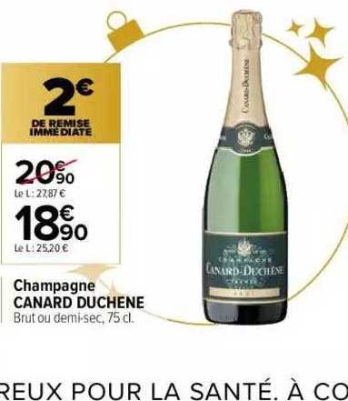 champagne canard duchêne