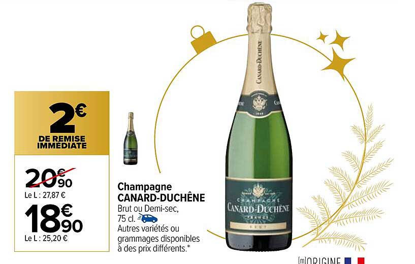 champagne canard-duchêne