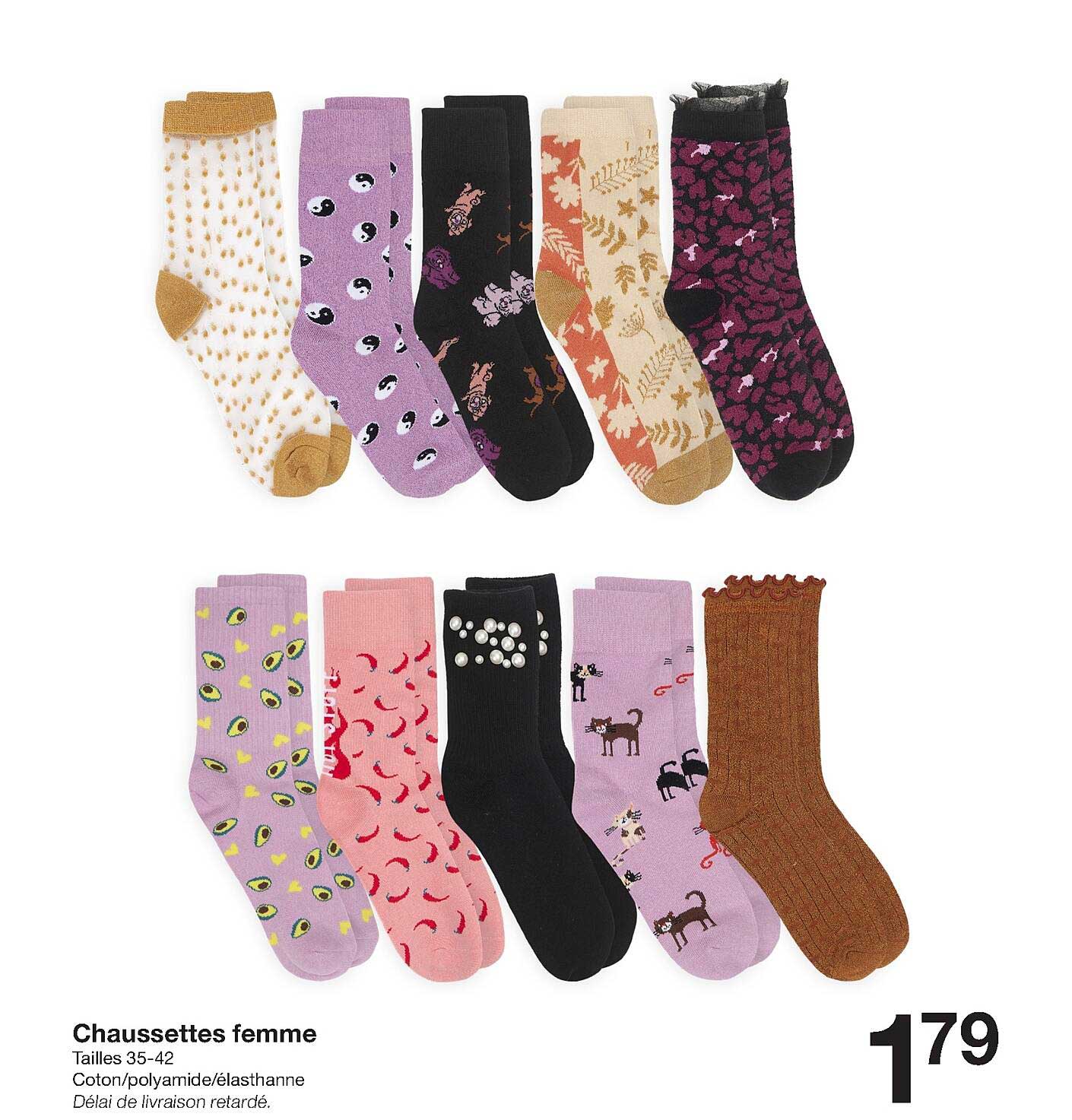 Chaussettes Femme