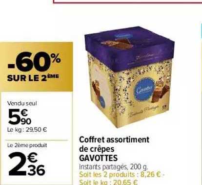 Coffret Assortiment De Crêpes Gavottes