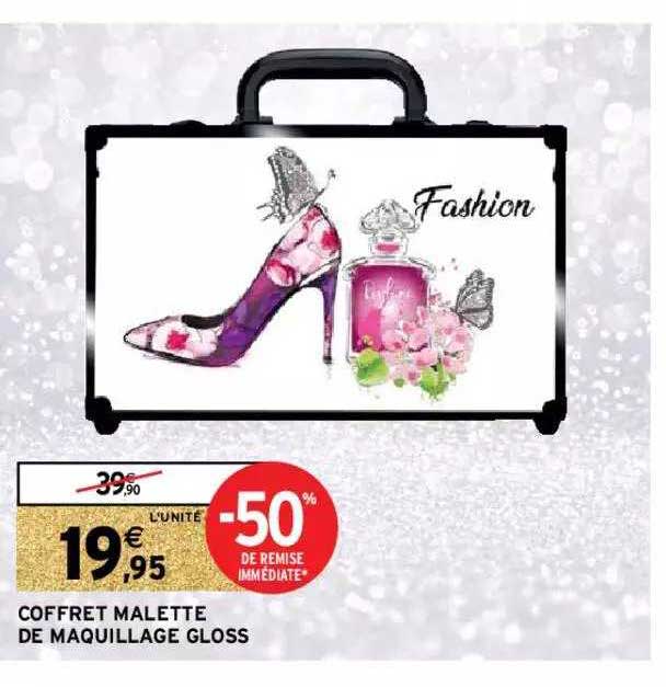Coffret Mallette De Maquillage Gloss