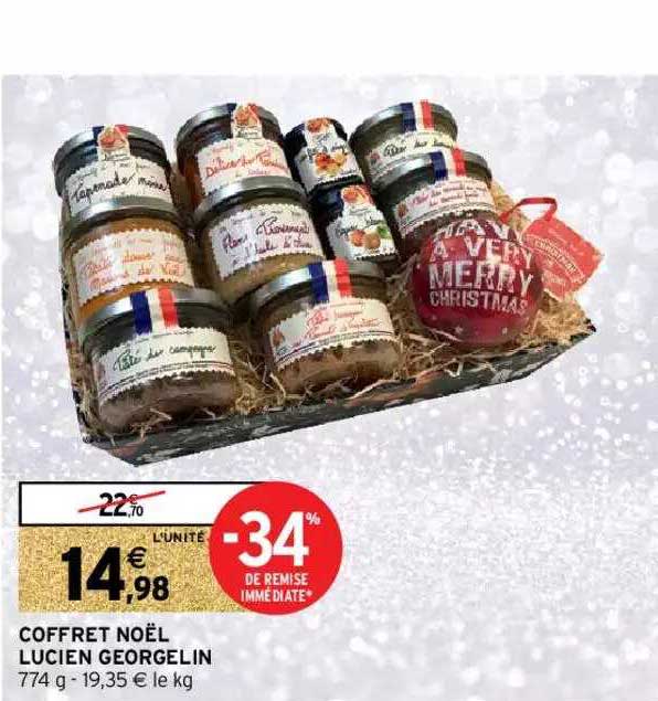coffret noël lucien georgelin