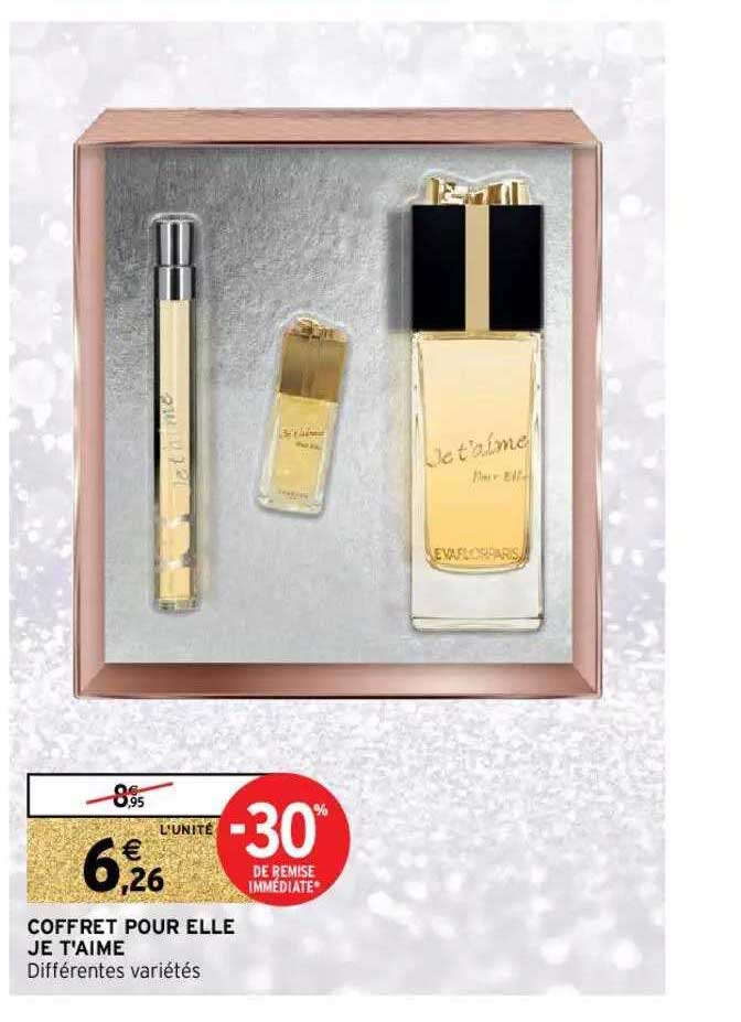 coffret pour elle je t'aime