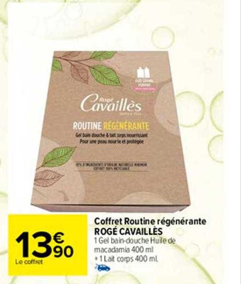 coffret routine régénérante rogé cavaillès