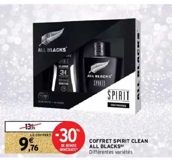 coffret spirit clean all blacks