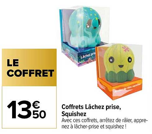 coffrets lâchez prise, squishez