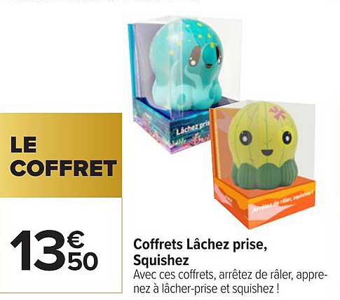 coffrets lâchez prise, squishez