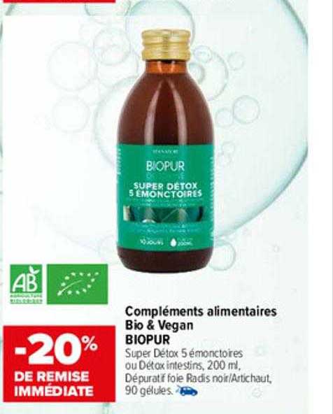 compléments alimentaires bio & vegan biopur