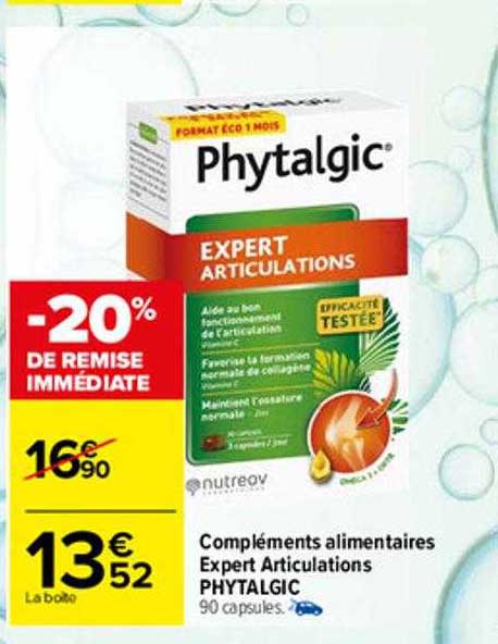 compléments alimentaires expert articulations phytalgic