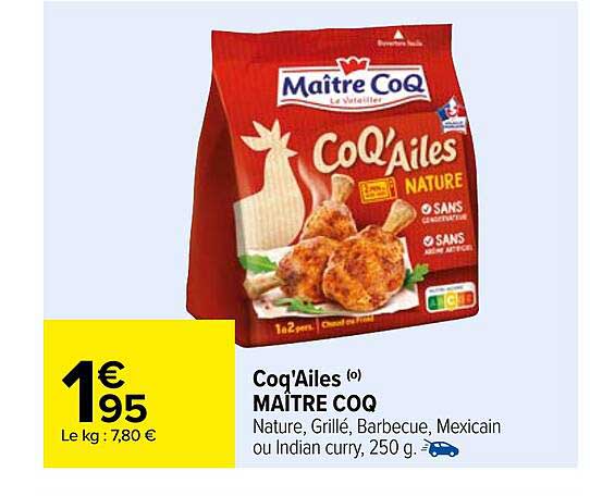 coq'ailes maître coq