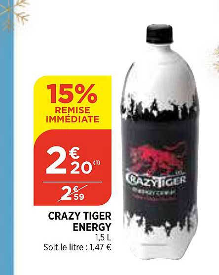 crazy tiger energy