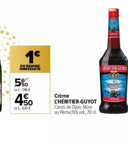 Crème L'héritier-guyot