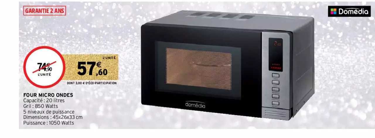 four micro ondes domédia
