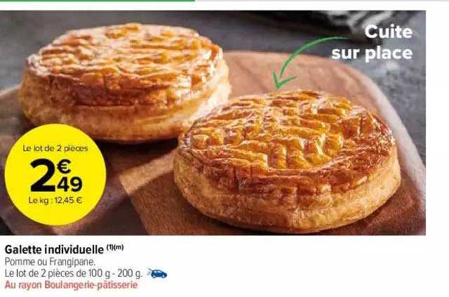 galette individuelle