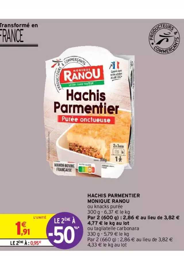 hachis parmentier monique ranou