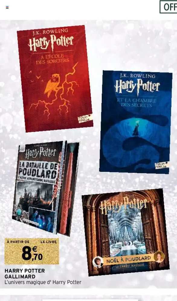 harry potter gallimard