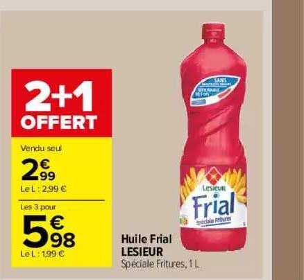 huile frial lesieur