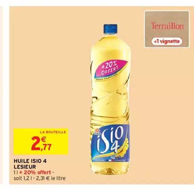 Huile Isio 4 Lesieur