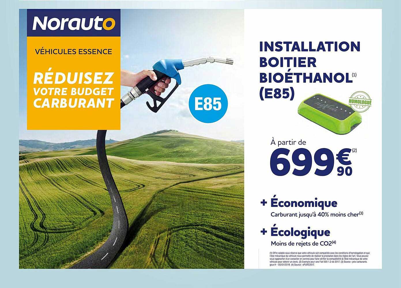 installation boitier bioéthanol (e85)