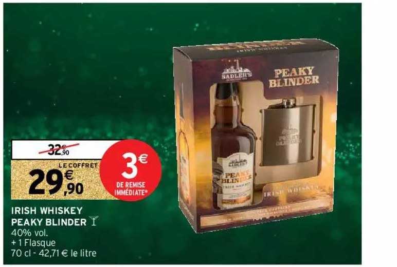 irish whiskey peaky blinder
