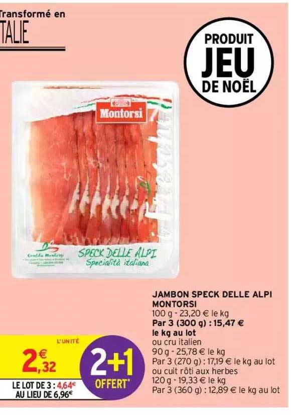jambon speck delle alpi montorsi