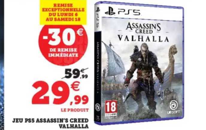 jeu ps5 assassin's creed valhalla