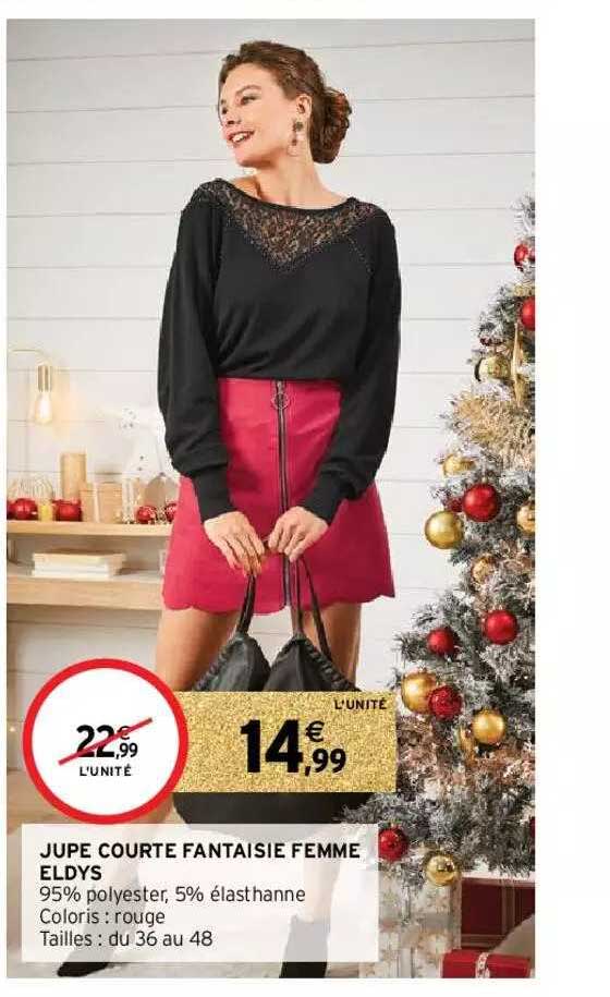 jupe courte fantaisie femme eldys